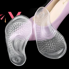 Нескользящие, облегчающие боль плоскостопие, ортопедические, супинаторы, гелевые подушечки, стельки для обуви, прозрачные