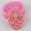 DIY Handmade Angel Shape Soap Mold Soap Making Silicone Molds Cake Decorative Tool ► Photo 2/4