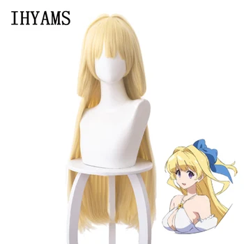

The Hero Is Overpowered but Overly Cautious Ristarte 80cm Long Golden Styled Cosplay Wig + Free Wig Cap