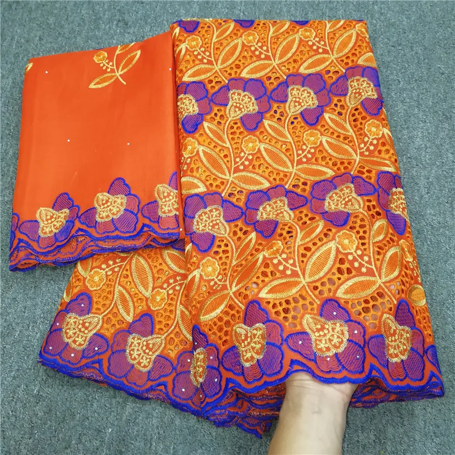 Африканская ажурная ткань хлопок кружева последние швейцарские кружева ткань из Дубая высокое качество 5+ 2 ярдов/партия