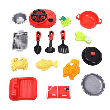 

Play Food Set Pretend Play Cooking Seafood Roleplay Game Kids Kitchen Toys