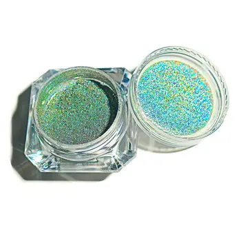 

Nail Electroplating Mirror Powder Chameleon Colorful Rainbow Powder Super Fine Metal Nail Laser Powder