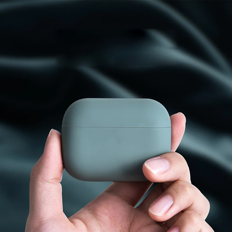 Силиконовый защитный чехол для наушников для AirPods Pro Аксессуар Чехол для Apple Air pod Pro беспроводные Bluetooth наушники чехол
