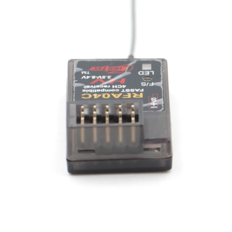 Cooltech RFA04C 4 канала 2 4g Fasst совместимый приемник для Futaba 3PK 4PK RC