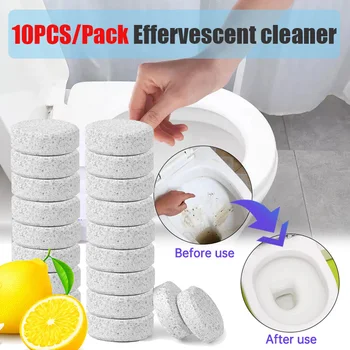 

10PCS/Pack Multifunctional Effervescent Spray Concentrate Cleaner Home toilet cleaner Tablet Cleaning Tools