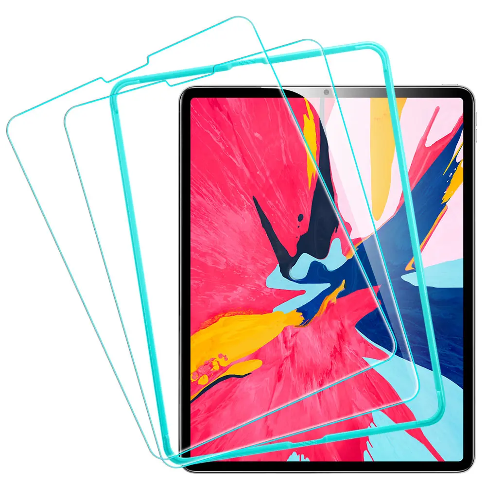 ESR Защитная пленка для экрана для iPad Pro 11 9H твердость HD Прозрачная закаленная стеклянная пленка для планшета для всего экрана iPad Pro 11 дюймов - Цвет: 2 PCS