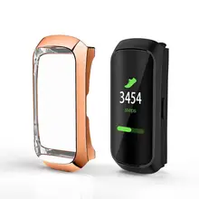 360 градусов ТПУ защитный чехол для samsung Galaxy Fit SM-R370 смарт-чехол с браслетом оболочка часы защитный чехол