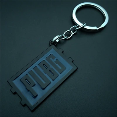 Игра Playerunknown's Battlegrounds Косплей Аксессуары PUBG Literal брелок металлический орнамент кулон брелок для ключей с игрушкой Новинка - Цвет: B