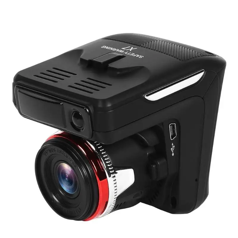 

X7 2 in 1 Car DVR Radar Detector HD 1080p 2.31 inch 140 Lens Dash Camera