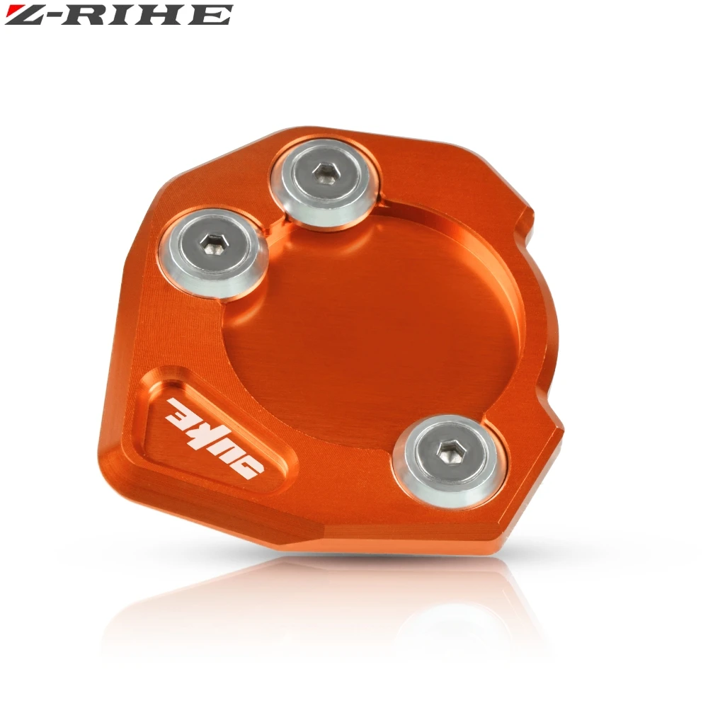Для DUKE390 125 мотоциклетная боковая подставка, подставка для увеличения, CNC Алюминиевая выдвижная пластина для KTM DUKE 125 200 390 2013