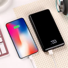 Чехол без аккумулятора 5 в с двойным USB 6*18650 Внешний аккумулятор зарядное устройство для мобильного телефона DIY Чехол для iphone6 Plus S6 xiaomi