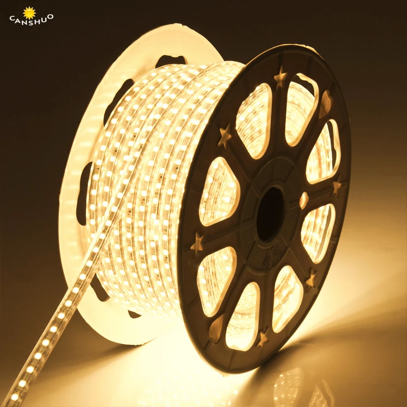 50 м/рулон 5050 Светодиодная лента гибкий светильник 60led/M IP67 Водонепроницаемый