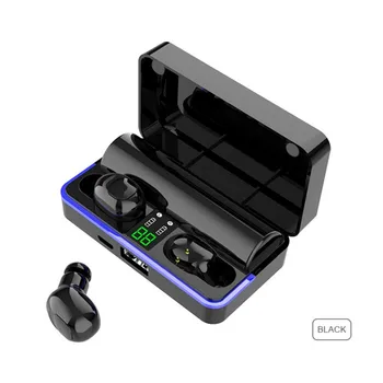 

In-Ear Headset Bluetooth 5.0 LED Touch Control Digital Display Wireless Bluetooth Earphones With Charging Case With Microphone