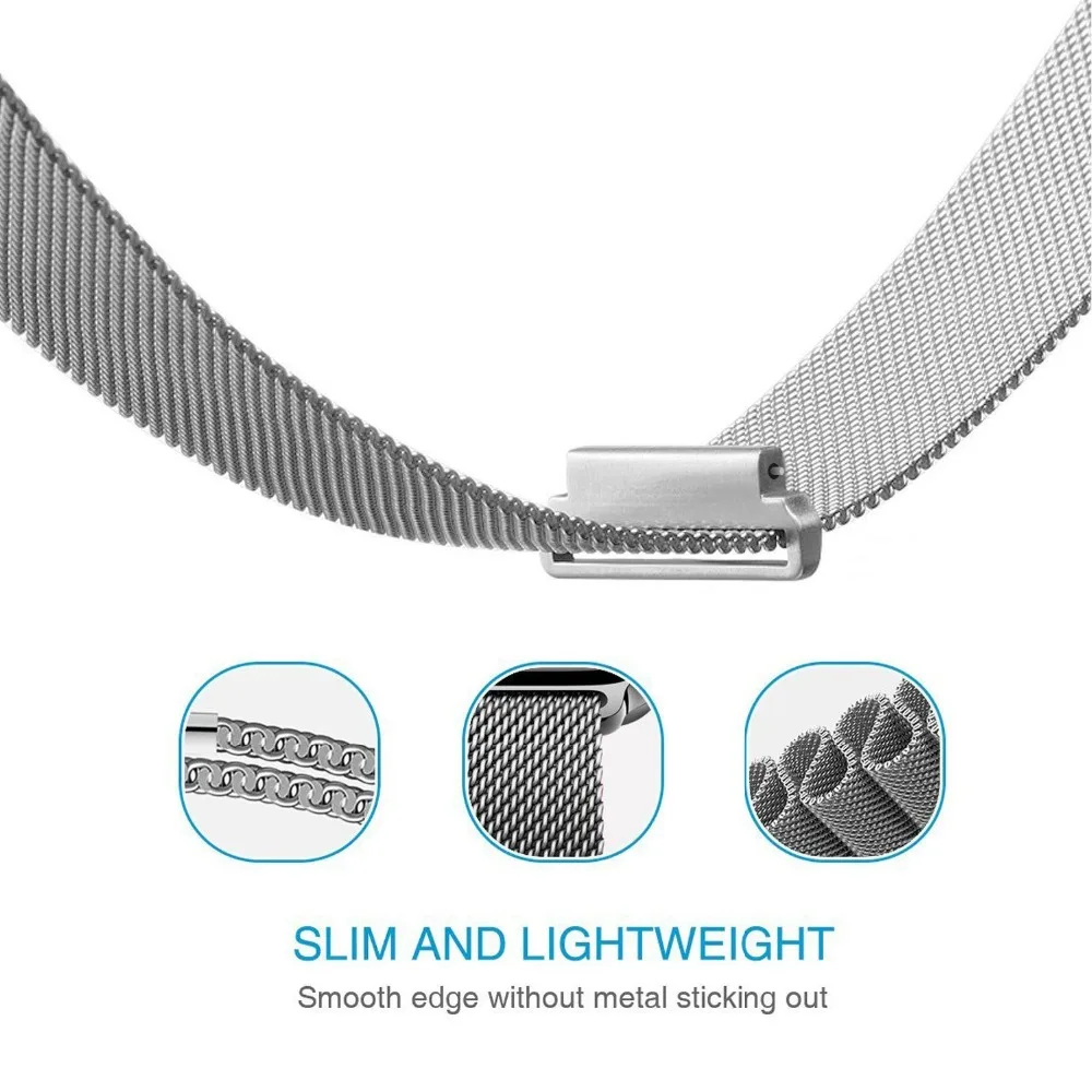 20mm-Metal-Milanese-Loop-Band-For-Xiaomi-Huami-Amazfit-Bip-BIT-Lite-Youth-Wrist-Strap-Bracelet