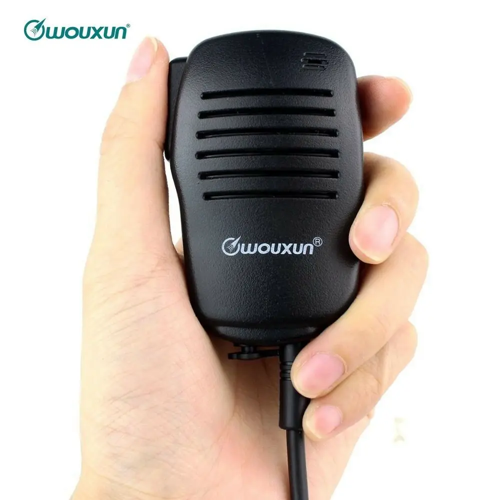 Портативный микрофон WOUXUN Orgin для Wouxun KG-UVD1P 8D ham PTT Mini Mic | Мобильные телефоны и