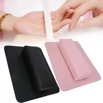 

Leather Manicure Table Soft Nail Art Beauty Salon Hand Pillow Arm Rest Holder Cushion Mat Set Manicure Tool Nails Art Accessory