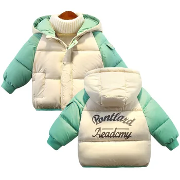 

Autumn Girls Down Jackets Kids Hooded Outerwear Baby Boy Warm Jacket 2020 Winter Children Clothes Girls Outerwear Coats Jacket