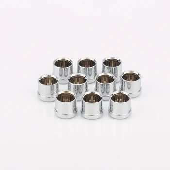 

Hi End Brass Noise Stopper Rhodium Plated Copper RCA Plug Caps
