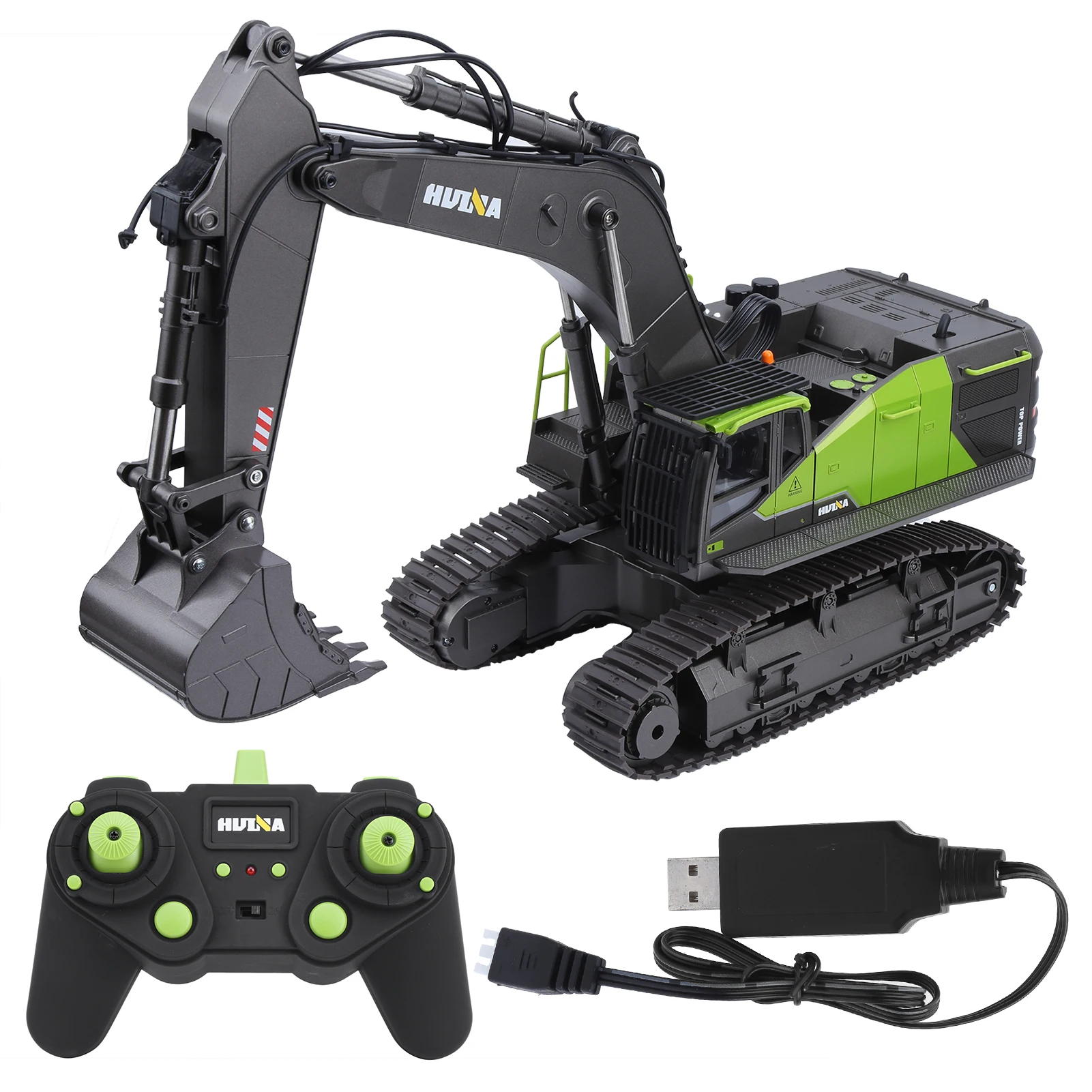 HUINA 1350 1550 1573 1574 1593 1/14 RC экскаватор грузовик строительный трактор детская игрушка с