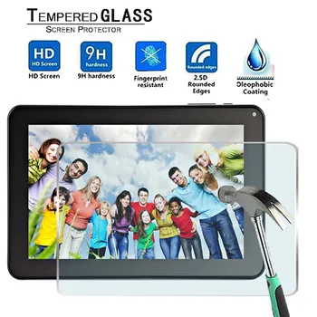 

For Xgody T93Q 9" -Premium Tablet 9H Tempered Glass Screen Protector Film Protector Guard Cover