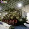 Multipurpose 7x2.8x3.8mH Inflatable Missile Tank for Children Education / Giant Missile Tank Model Balloon Toys for Sale 1
