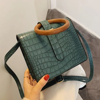 

Stone pattern Square Tote bag 2020 Fashion New High quality PU Leather Women's Designer Handbag Vintage Shoulder Messenger Bag