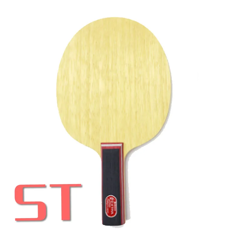 ST long handle Sanwei FEXTRA 7(нордический VII) лезвие для настольного тенниса(7 слоев дерева, Japan Tech, STIGA Clipper CL структура) ракетка для Пинг-Понга Летучая Мышь - Цвет: ST long handle