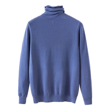 

Casual Pile Collar Spring Autumn Basic Loose Sweater Pullovers Women Long Sleeve Knit Jumper Female Casual Turtleneck Sweater