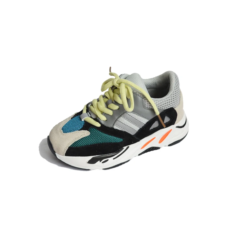 

Boys Girls Lace-Up Mesh Sneakers Children School Sport Trainers Baby Toddler Little Big Kid Casual Brand Stylish Designer Shoes