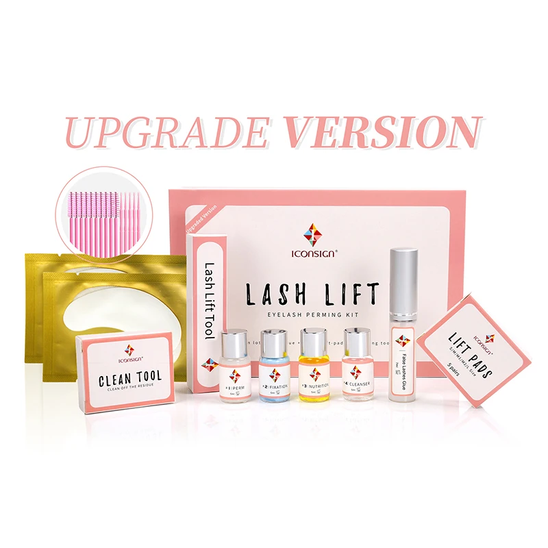Lash-Lift-Kit Iconsign Make-Up Upgrade-Version Full for Eyelash-Growth New-Arrival