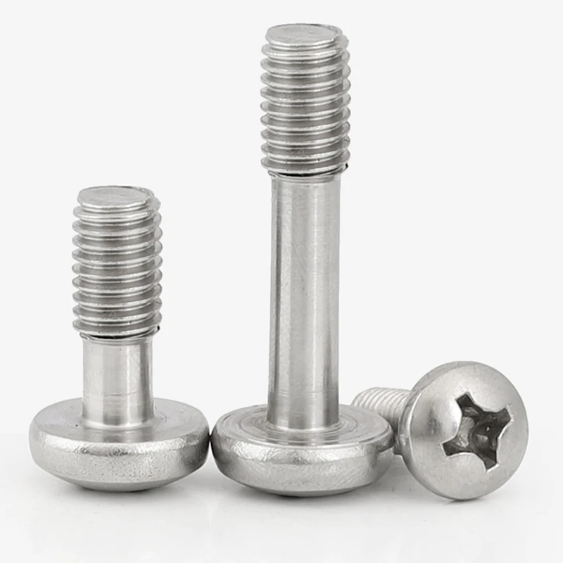 9pcs M3 304 Stainless Steel Phillips Round Head Antiloosening Screw