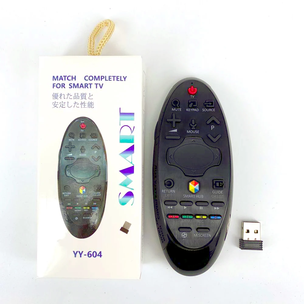 New YY-604 Touch Voice Bluetooth Remote With USB Receiver For Samsung Smart TV Replace BN59-01182D BN59-01184D BN59-01185D