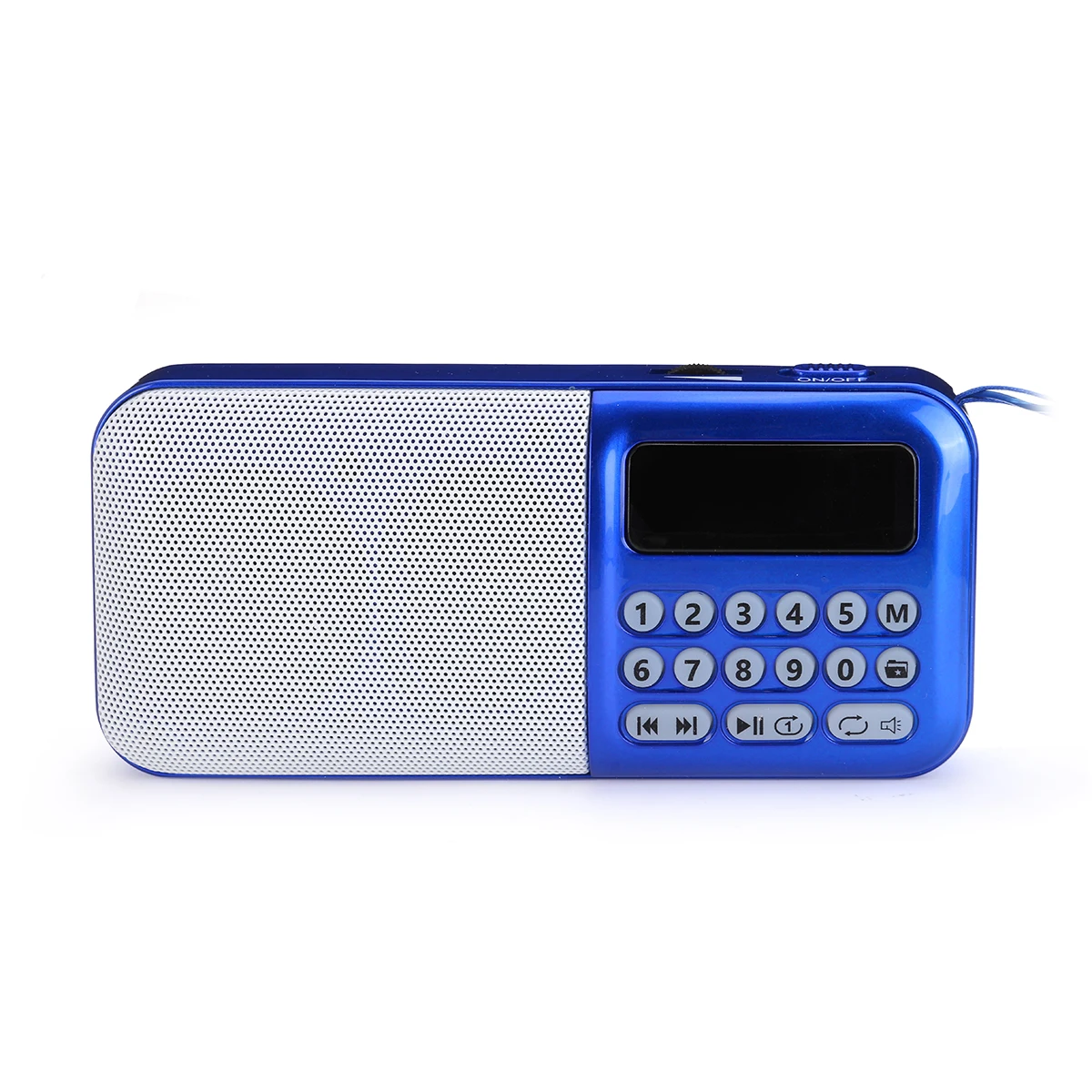 Skup Radio przenośne ręczny cyfrowy FM USB TF MP3 z głośników do Led światła DC 5V Radio FM karta TF USB AUX głośnik odtwarzacz audio