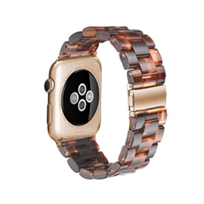 09 Полимерный ремешок для часов Apple Watch 38 мм 40 мм 42 мм 44 мм стальная Складная Пряжка Замена браслета ремешок для iwatch 1 2 3 4 - Цвет: 09