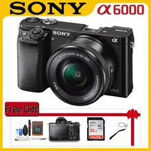 Sony Camera Alpha A6000 E-Mount Mirrorless Camera Digital Camera With 16-50mm Lens Compact Camera Fotografica Profesional (NEW)