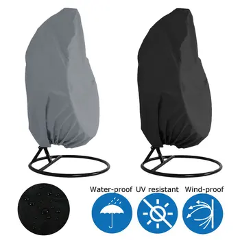 

Garden Hanging Swing Chair Cover Oxford Cloth Dustproof Waterproof UV Protection Universal Cover Polyester Outdoor Furniture Set