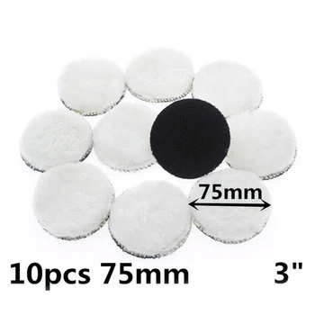 

Sanding Polishing Pad On-Car Waxing 10pcs Artificial Wool Buffing Bonnet Set
