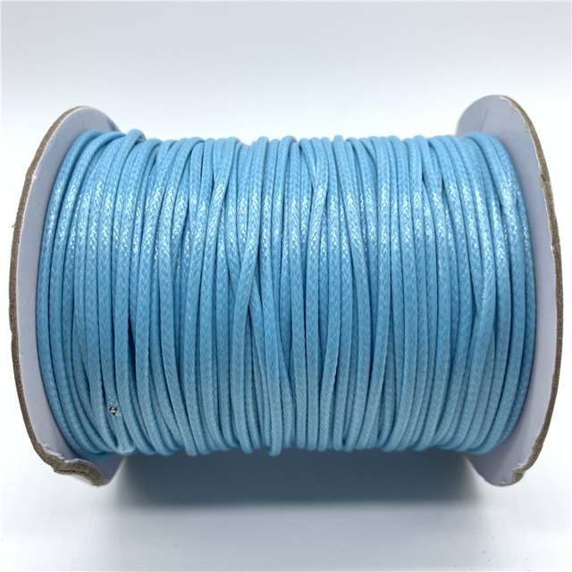 Waxed Cotton Cord Waxed Thread Cord String Strap Necklace Rope For Jewelry Making For Shamballa Bracelet