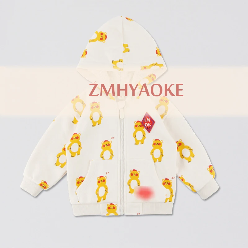 

Spot 2019 Winter ZMHYAOKE-BB Baby Girls Coat Space Cat Brown Lamb Cashmere Jacket Girl Winter Clothes Boy Jackets Kids Coat