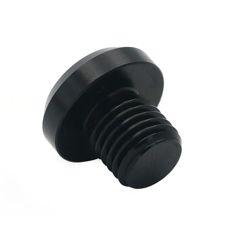 Motorcycle Mirror Hole Plugs M10x1.25 - Universal Fit For Honda, Kawasaki, Yamaha, Etc.