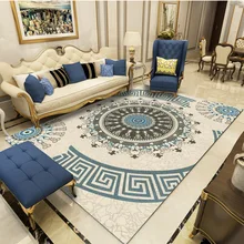 Современный ковер для гостиной, скандинавский ковер, американский, сделанный на заказ, геометрический, большой размер, для отеля, спальни, кухни, офисный, виниловый, нескользящий коврик