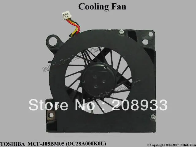 노트북 DC280003M0L mcf-j05bm05-1 5V 0.36A 팬