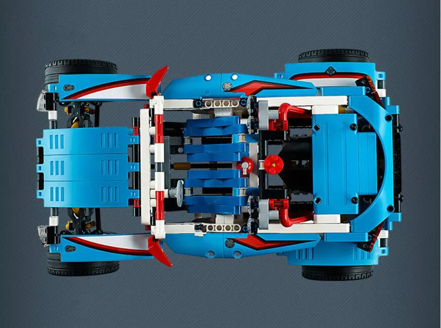 Technic Series 2в1 городской ралли гоночный спортивный автомобиль изменить модель строительные блоки комплект игрушки для детей Образование Рождественский подарок