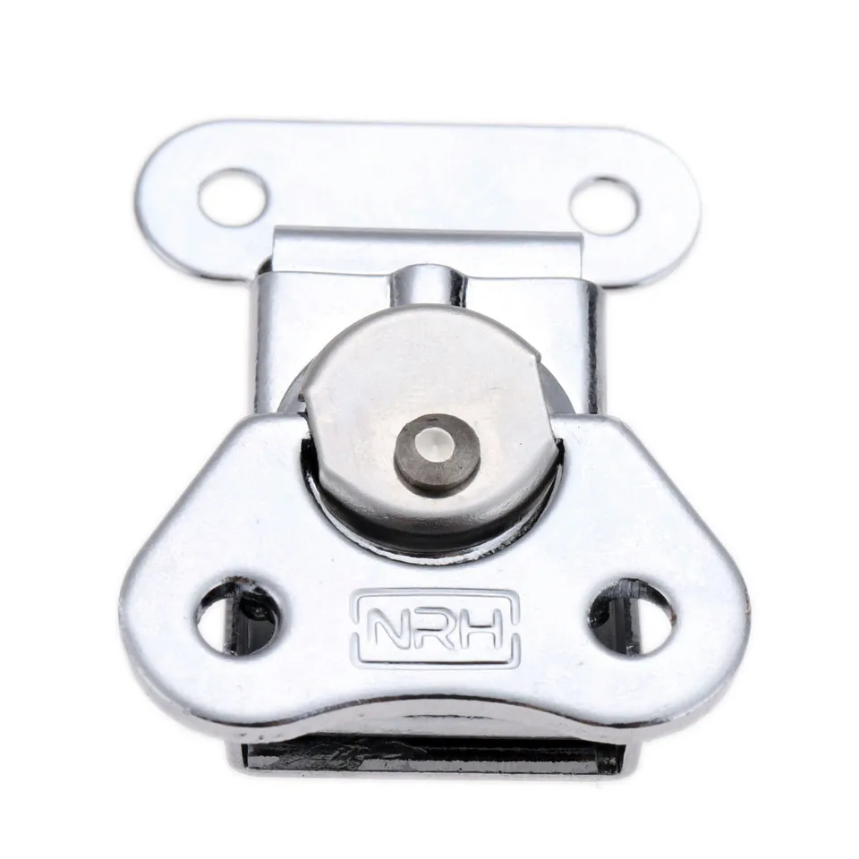 METALLIXITY Molla Caricato Farfalla Torsione Chiusura (57mm/2.24") 2pz, Ferro Placcatura Custode Aletta Morsetti - Per Custodie Scatola Di Legno, Nero - Foto 3