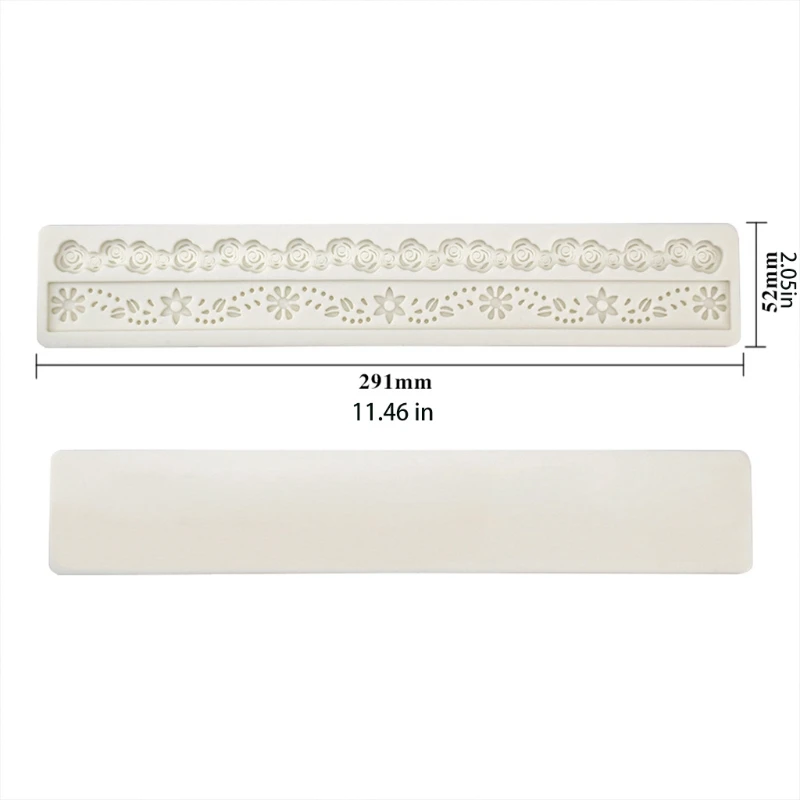 Cake Embossed Exquisite Lace Pattern Cutter Decor Tool Cupcake Decorating Baking Tools for Wedding Birthday Gift | Дом и сад