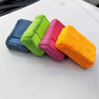 

Coral Fleece Car Washing Sponge Block Cleaning Tools Soft Household Auto Care Inventory Clearance