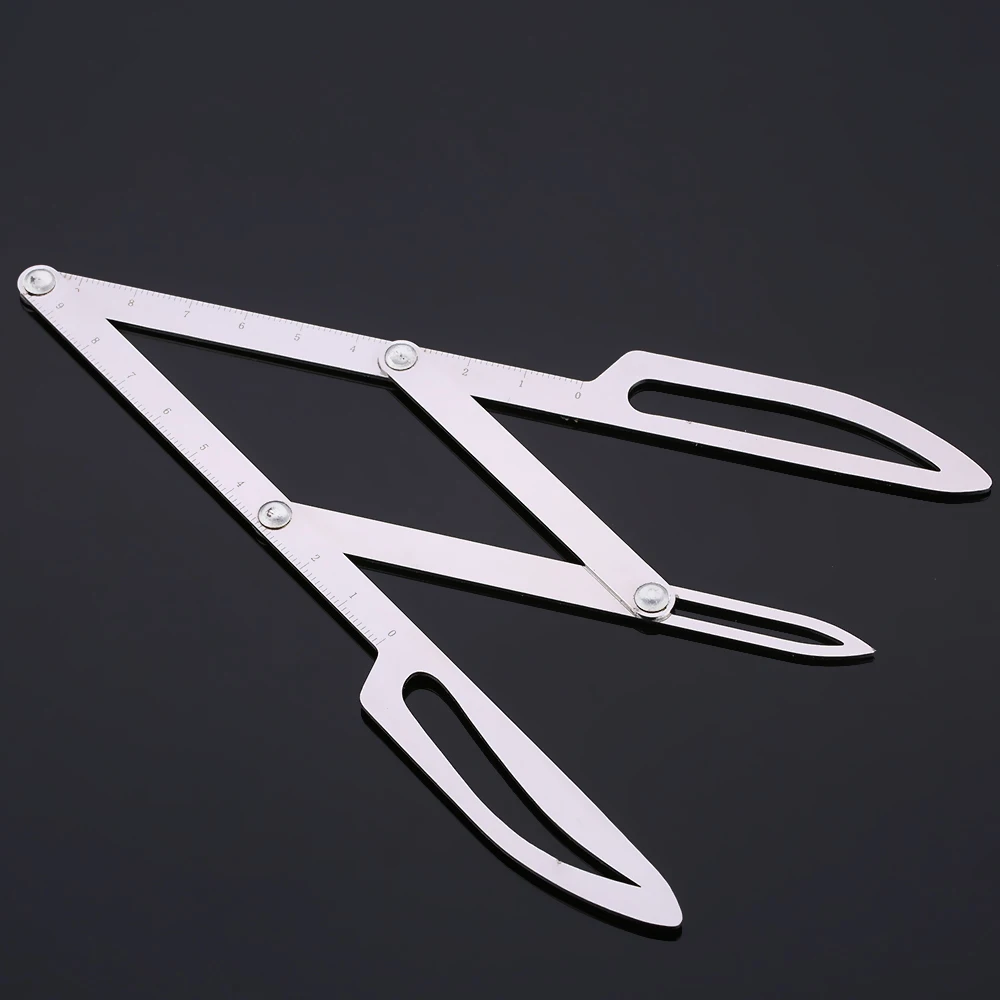 Stainess Steel Eyebrow Positioning Measurement Ruler Tattoo Calipers Microblading Permanent Makeup Gold Ratio DIY Measure Tool Stainess Steel Eyebrow Positioning Measurement Ruler Tattoo Calipers Microblading Permanent Makeup Gold Ratio DIY Measure Tool
