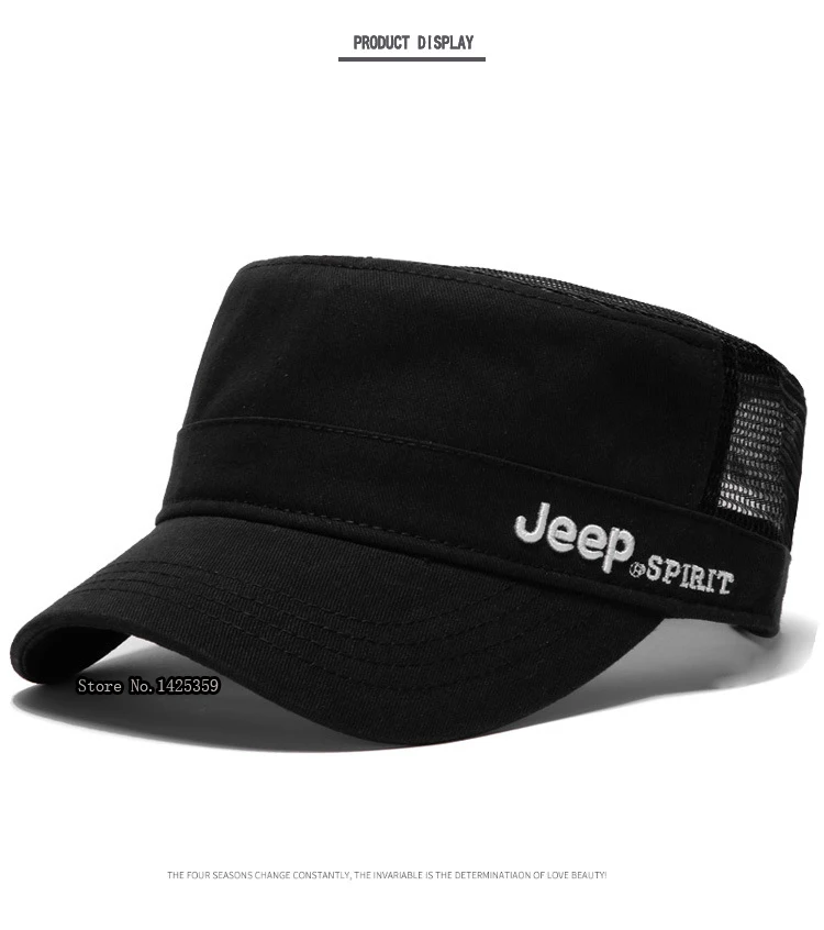 Бренд JEEP SPIRIT бейсболка Мужская Регулируемая крышка наружная хип-хоп кепка бейсболка для мужчин для папы Повседневная модная шапка gorras para hombre