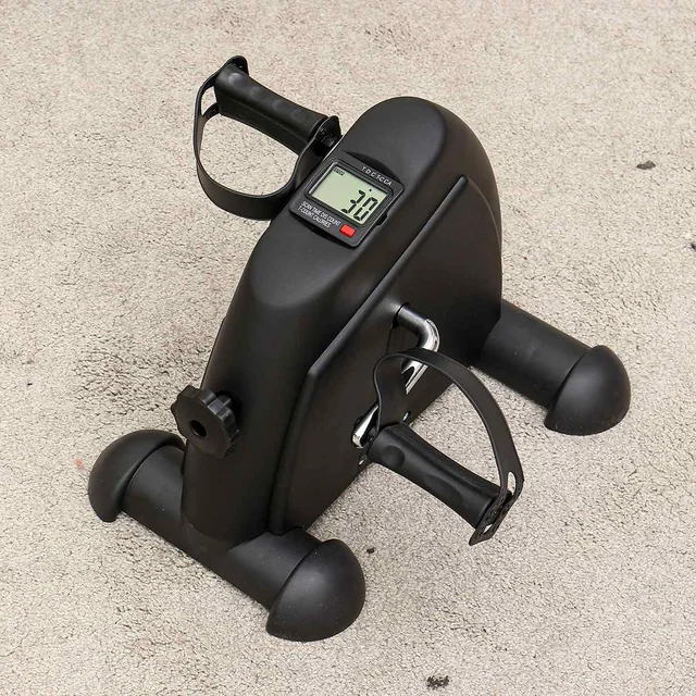 US $129.50 Mini Pedal Exercise Bike Trainer Arm/Leg Physical Therapy Cycle Indoor LCD Display Stepper Home Gym
