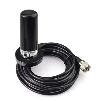 

Dual Band VHF UHF 144 / 444MHz CB Ham Two Way Cellular Magnetic Base Antenna Cable length: 5 meters(Approx.)